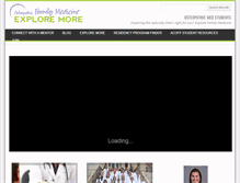 Tablet Screenshot of familymedicineexploremore.com